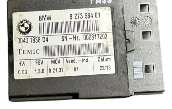 Other control units/modules