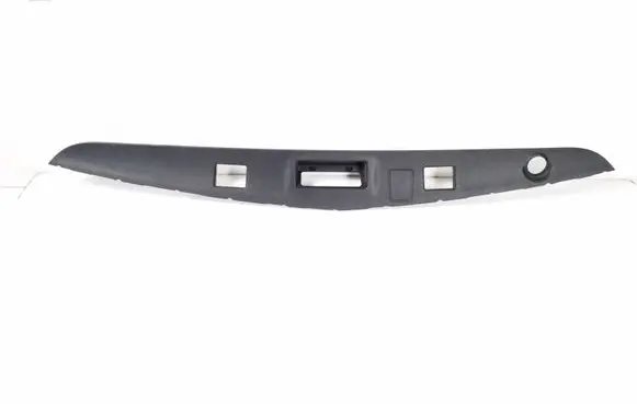 Trunk door license plate light bar