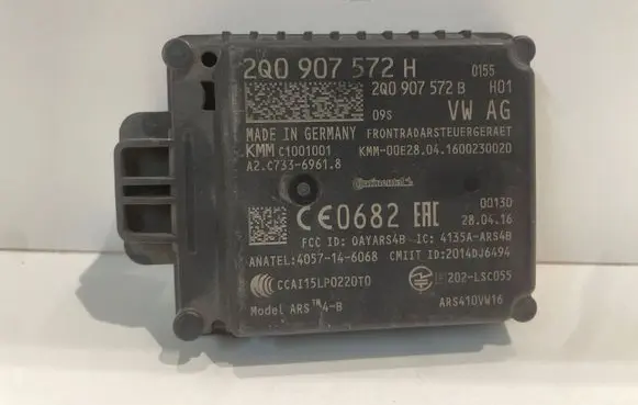 Audi Q3 F3 Distronic sensor radar 2Q0907572H 2Q0907572B