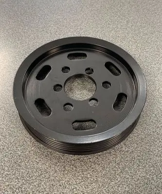 Audi A4 S4 B5 8D Power steering pump pulley 038145255D