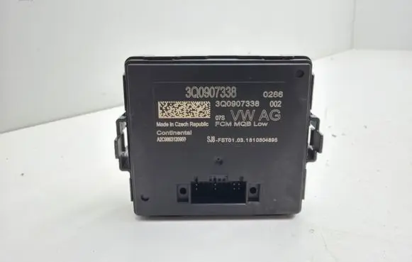 Skoda Octavia Mk3 (5E) Other control units/modules 3Q0907338