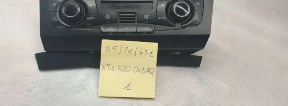 Audi A4 S4 B8 8K Climate control unit 8T1820043AQ