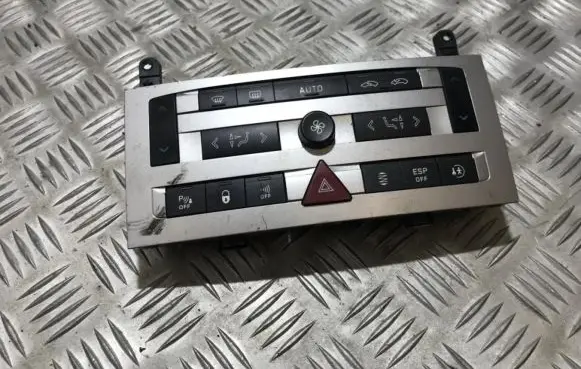 Peugeot 407 Climate control unit 96573322yp 96466840xt
