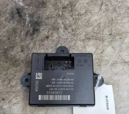 Volvo V60 Door control unit/module 31343872 AV6N14C236AB