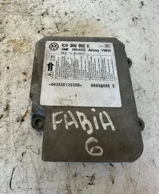 Volkswagen Polo Airbag control unit/module 1C0909605K 06050805E 5WK43125
