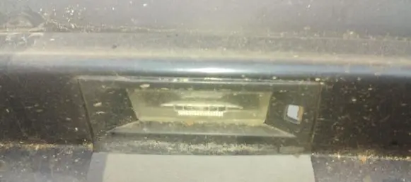 Fiat Bravo - Brava Number plate light