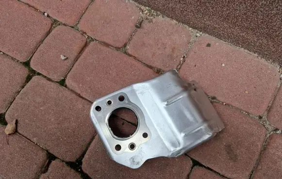 Opel Corsa F Exhaust heat shield 9832972380