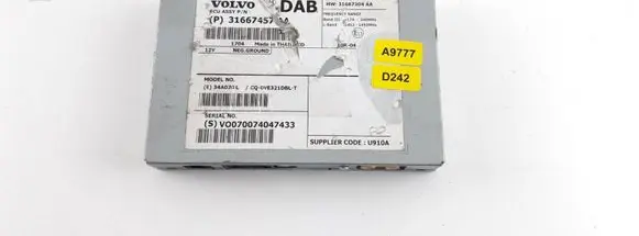 Volvo V40 Antenna control unit 31667457AA