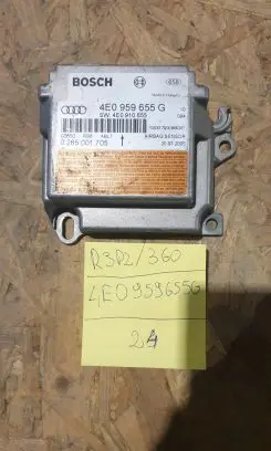 Audi A8 S8 D3 4E Airbag control unit/module 4E0959655G 4E0910655