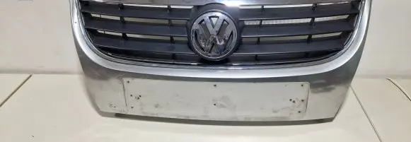 Volkswagen Touran I Front bumper upper radiator grill 1T0853651D