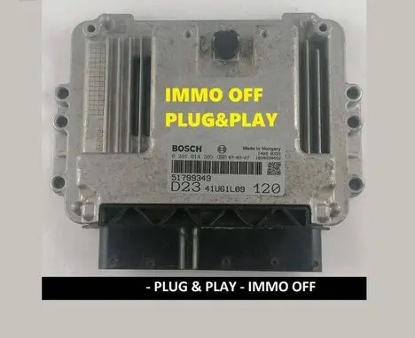 Fiat Ducato Engine control unit/module ECU 51799349 0281014209