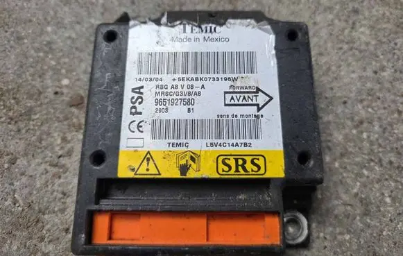 Citroen C3 Airbag control unit/module 9651927580