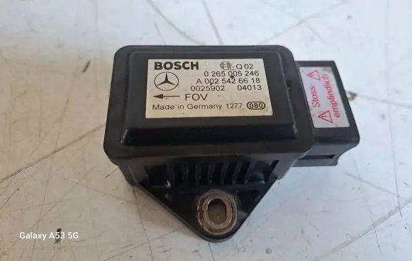 Mercedes-Benz E W211 ESP acceleration yaw rate sensor 0265005246 A0025426618