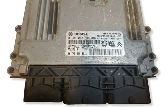 Peugeot 207 Engine control unit/module ECU 0281017336 9677030080 9666729680