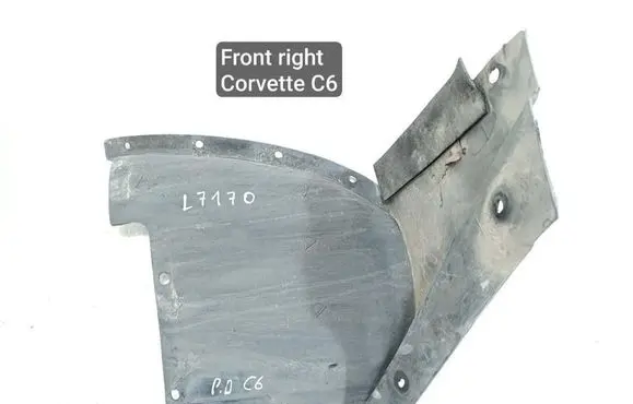 Chevrolet Corvette C6 Front wheel arch liner splash guards 15806318
