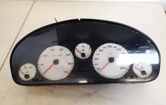 Peugeot 607 Speedometer (instrument cluster) 9639118680
