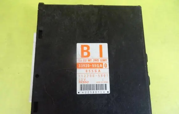 Suzuki Liana Engine control unit/module 33920-55GA 112200-5801