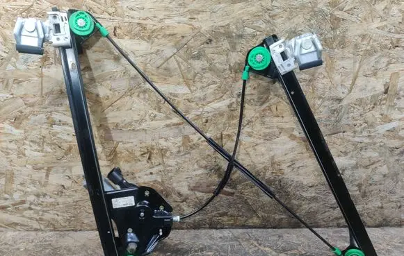 Cadillac SRX Front door window regulator with motor 27080420 25709964