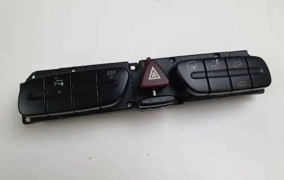 Mercedes-Benz CLK A209 C209 Hazard light switch 2038217379