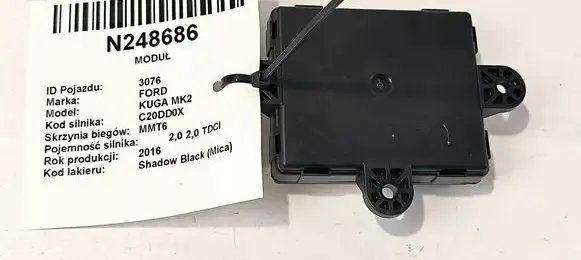 Ford Kuga II Central body control module F1CT-19G481-AJ