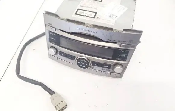 Subaru Legacy Radio/CD/DVD/GPS head unit 86201AJ410 CQEF1873AD