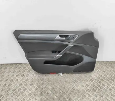 Volkswagen Golf VII Front door card panel trim 5G4868079 5G0867133B