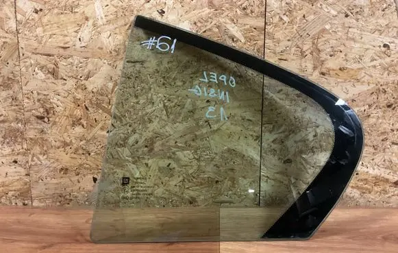 Opel Insignia A Rear vent window glass 43R000055 DOT747M540AS2 E000090