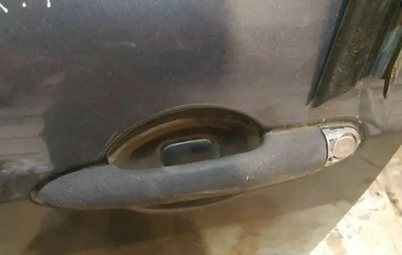 Renault Laguna III Front door exterior handle 
