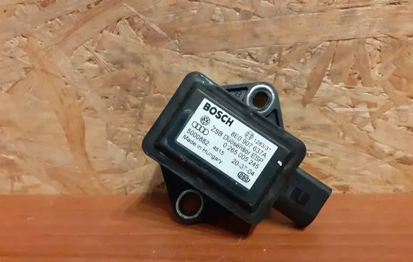 Audi A8 S8 D3 4E ESP acceleration yaw rate sensor 8E0907637A 0265005245