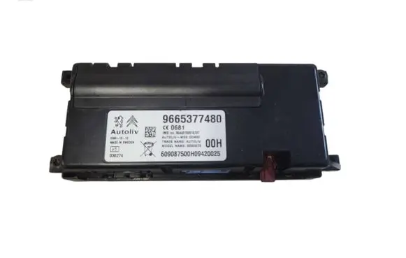 Citroen C5 Bluetooth control unit module 9665377480