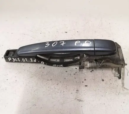 Peugeot 307 Front door exterior handle 9636408880