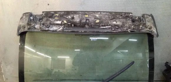 Porsche Cayenne (9PA) Opening tailgate glass 