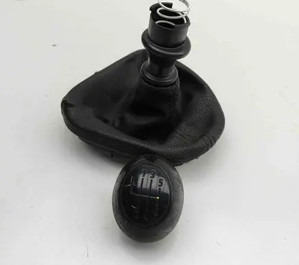 Gear lever shifter trim leather/knob