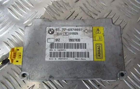 BMW 7 E65 E66 Airbag control unit/module 65776970897 65.77-6970897