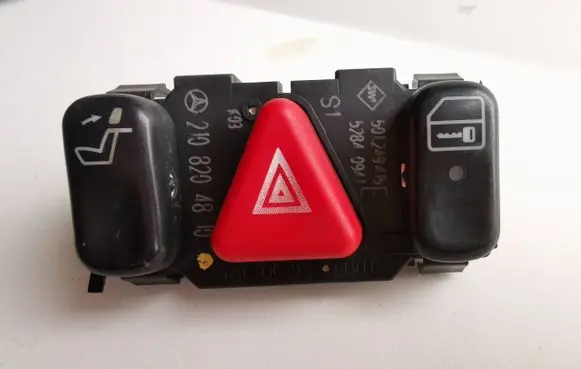 Mercedes-Benz E W210 Hazard light switch 2108204810