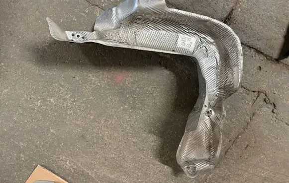 Audi A1 Exhaust heat shield 2Q0823735