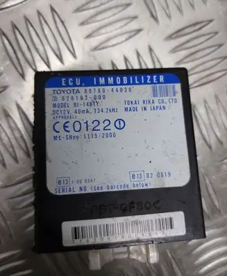Toyota Avensis Verso Immobilizer control unit/module 8978044030