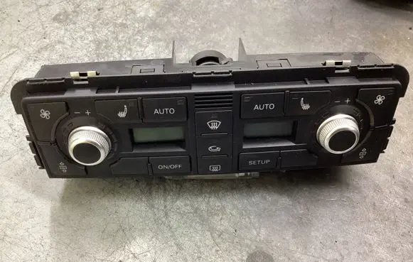 Audi A8 S8 D3 4E Climate control unit 4E0820043D BHB001H016 4E0910043B