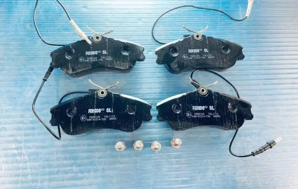 Citroen Berlingo Brake pads (front) FSL1112 90R01214