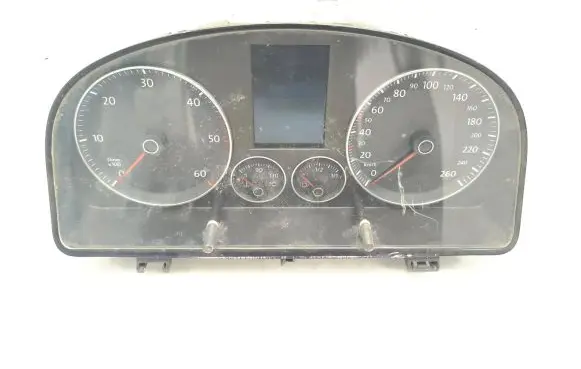 Volkswagen Touran I Speedometer (instrument cluster) 1T0920871A 110080218