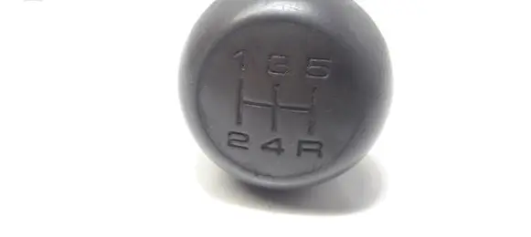 Mazda Demio Gear lever shifter trim leather/knob