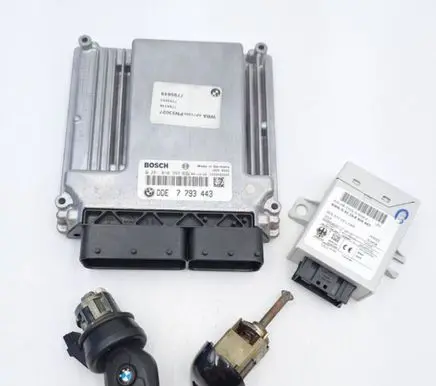 BMW 3 E46 Engine ECU kit and lock set 7793443 0281010565 DDE50