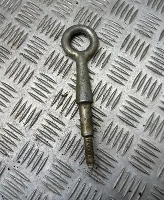 Towing hook eye