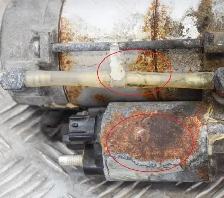 Audi A4 S4 B8 8K Starter motor