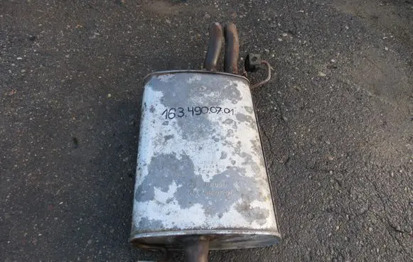 Mercedes-Benz ML W163 Rear muffler/silencer tail pipe A1634900701-MERC2 A1634900701