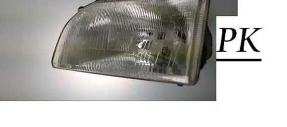 Ford Fiesta Headlight/headlamp