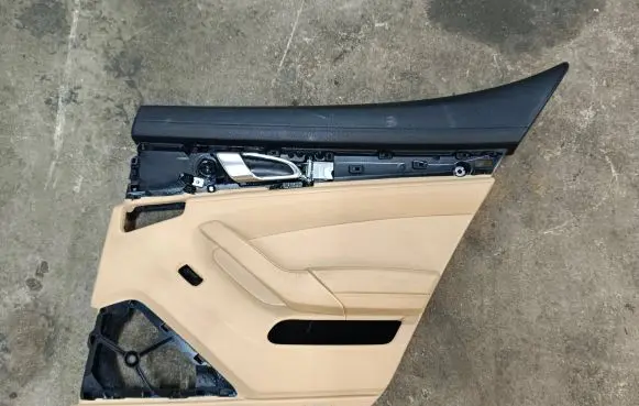 Rear door card panel trim
