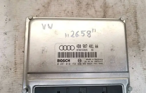 Audi A6 S6 C5 4B Engine control unit/module 4B0907401AA 0281010154 28RTE477