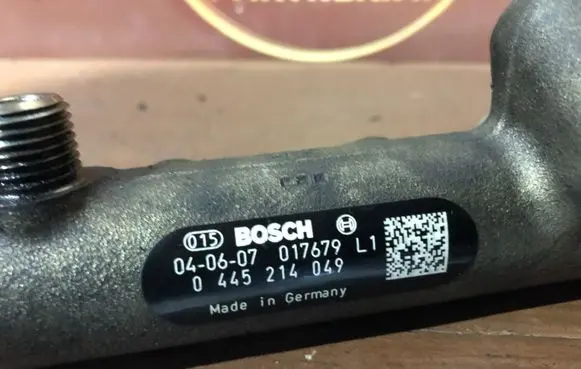 Opel Astra H Fuel main line pipe 0445214049
