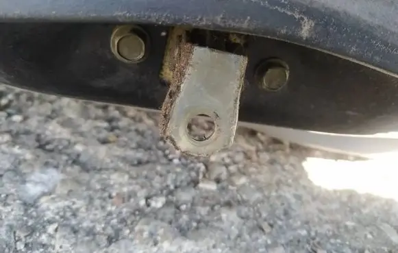 Nissan Almera N16 Front door check strap stopper 